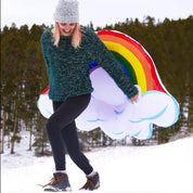 Inflatable Snow Tube Arctic Rainbow Jumbo Size SnowCandy