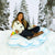 Inflatable Snow Tube Arctic Rainbow Jumbo Size SnowCandy