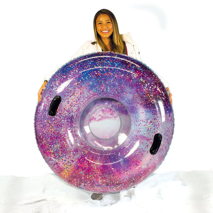 Glitter Galaxy Snow Tube 48" by SnowCandy