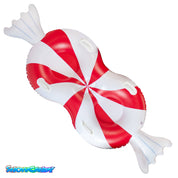 Peppermint Inflatable Snow Sled for 2 Person 77 inch SnowCandy