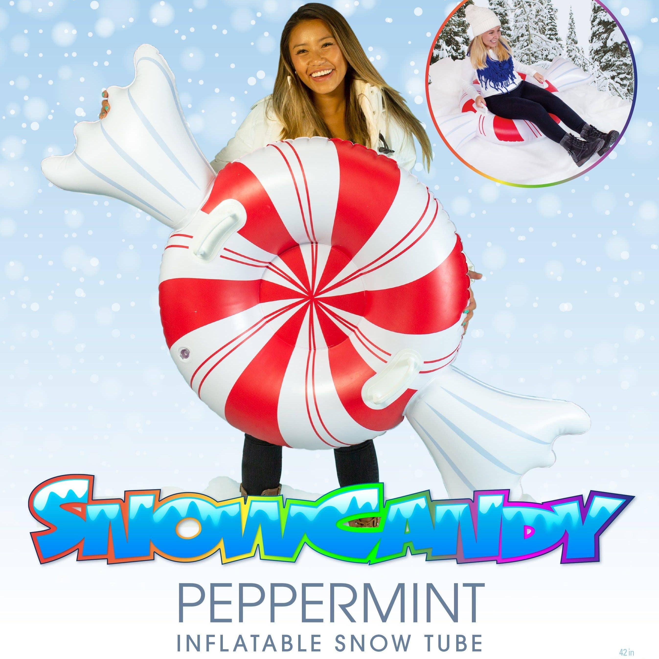 Peppermint Candy Snow Tube 42" by SnowCandy