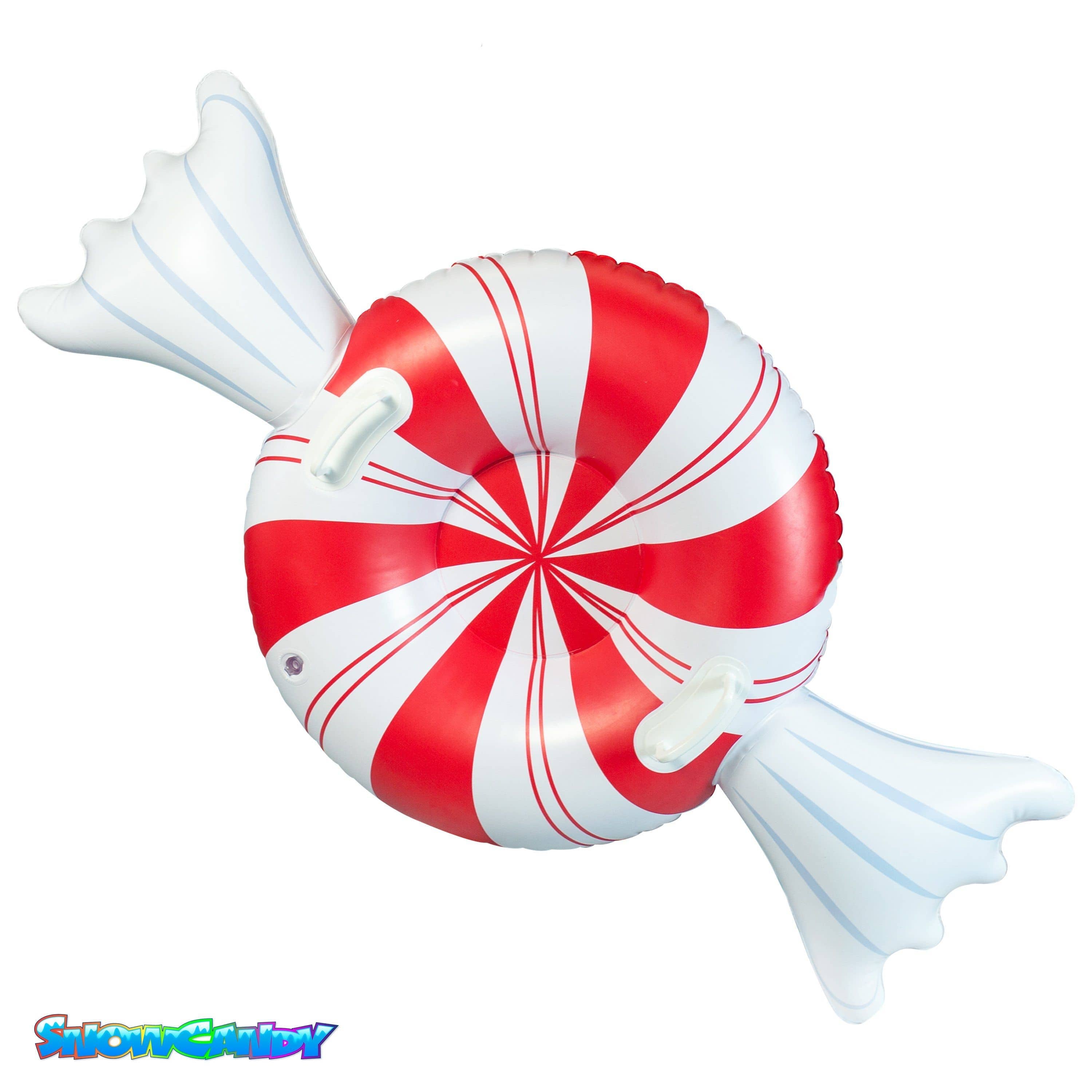 Peppermint Candy Snow Sled 42 inch SnowCandy