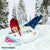 Inflatable Polar Bear Snow Sled - SnowCandy