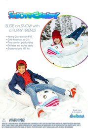 Inflatable Polar Bear Snow Sled - SnowCandy