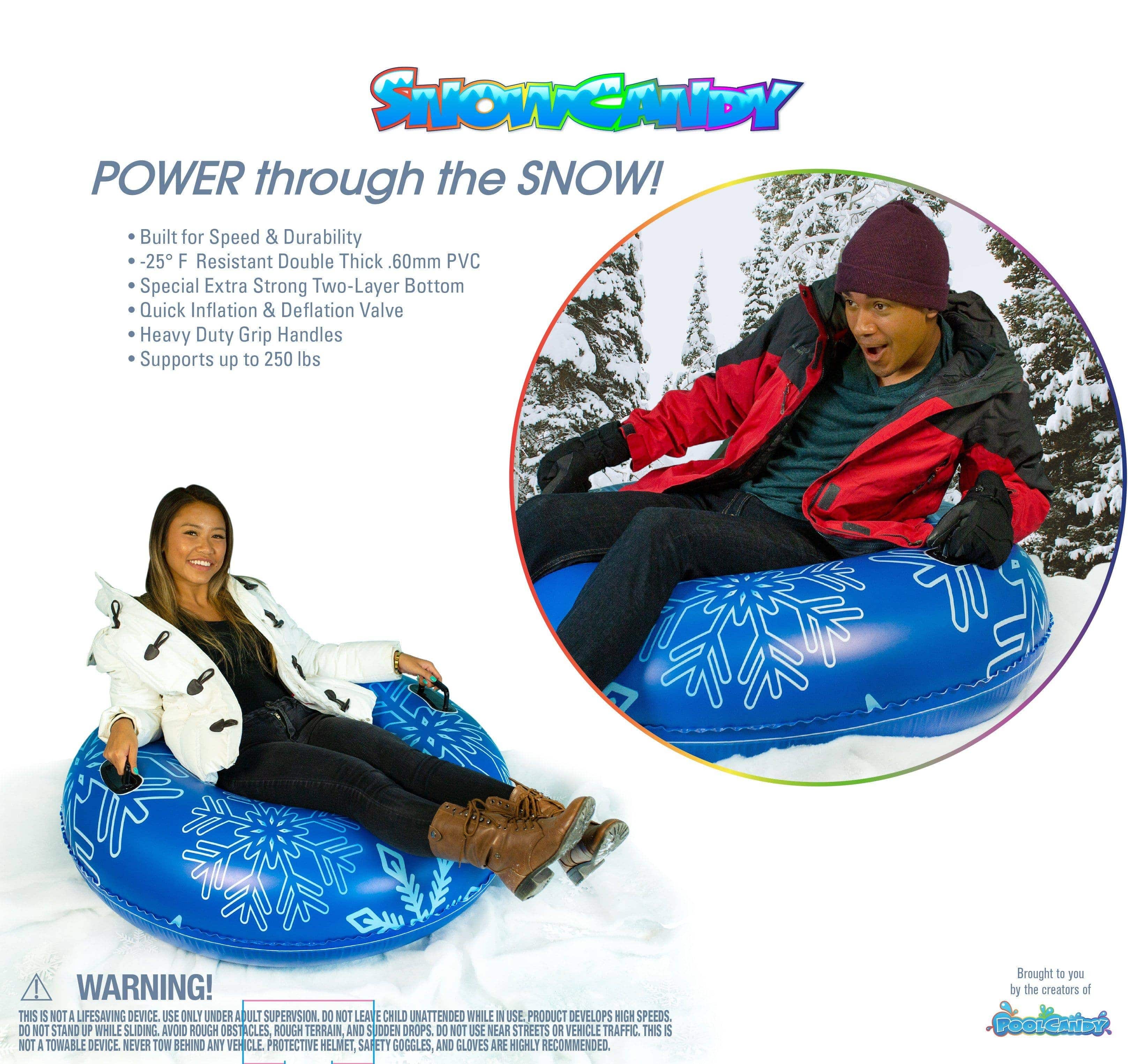 Snow Tube Blue Pro Edition 48 inch SnowCandy