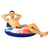 Inflatable Stars & Stripes River Tube with Back Rest Jumbo Size