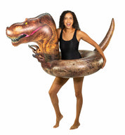 Inflatable T-Rex Dinosaur Pool Tube 40 Inch