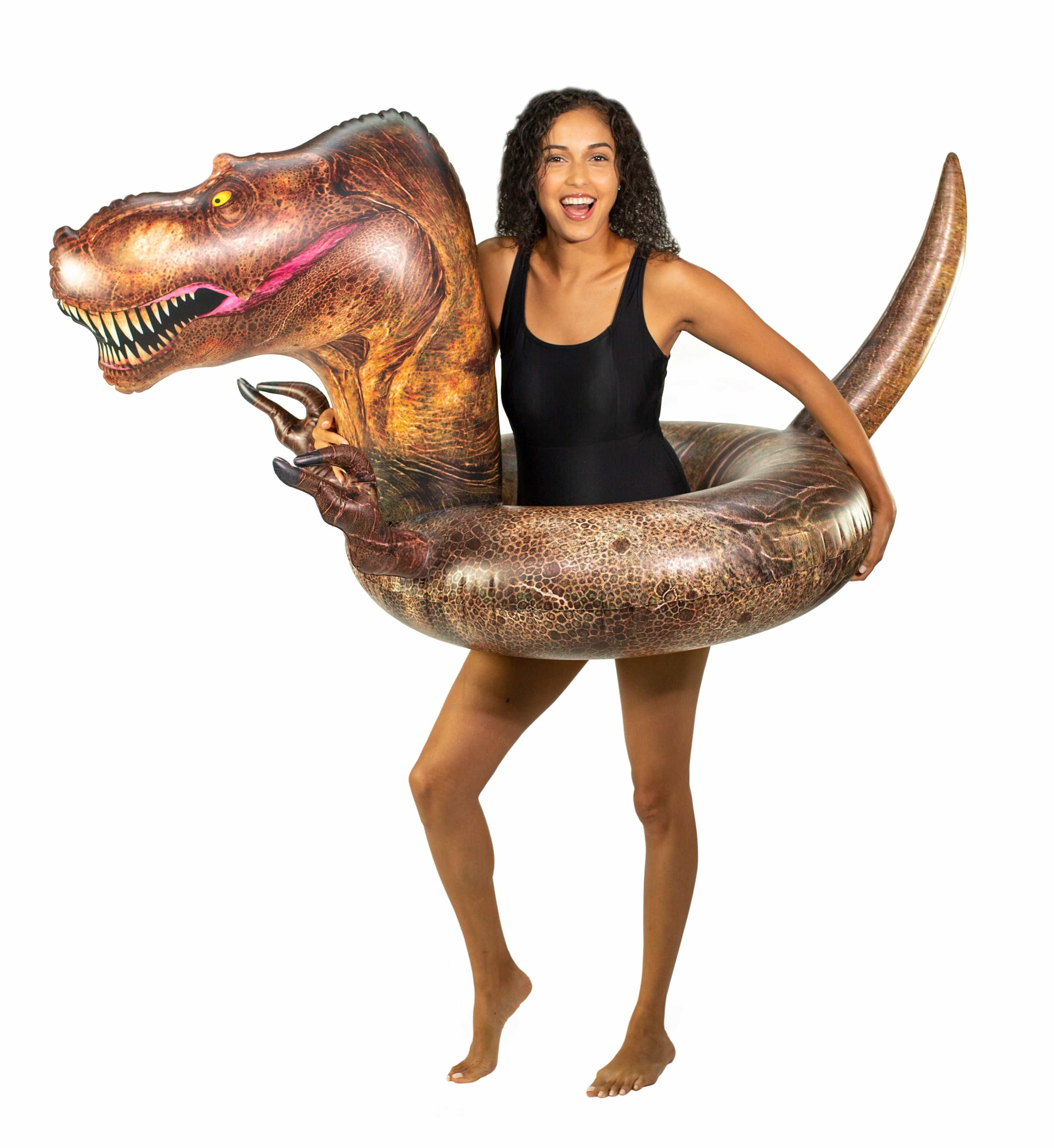 Inflatable T-Rex Dinosaur Pool Tube 40 Inch – PoolCandy