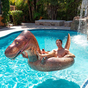 Tube Runner Motorized T-Rex Pool Float Special Edition