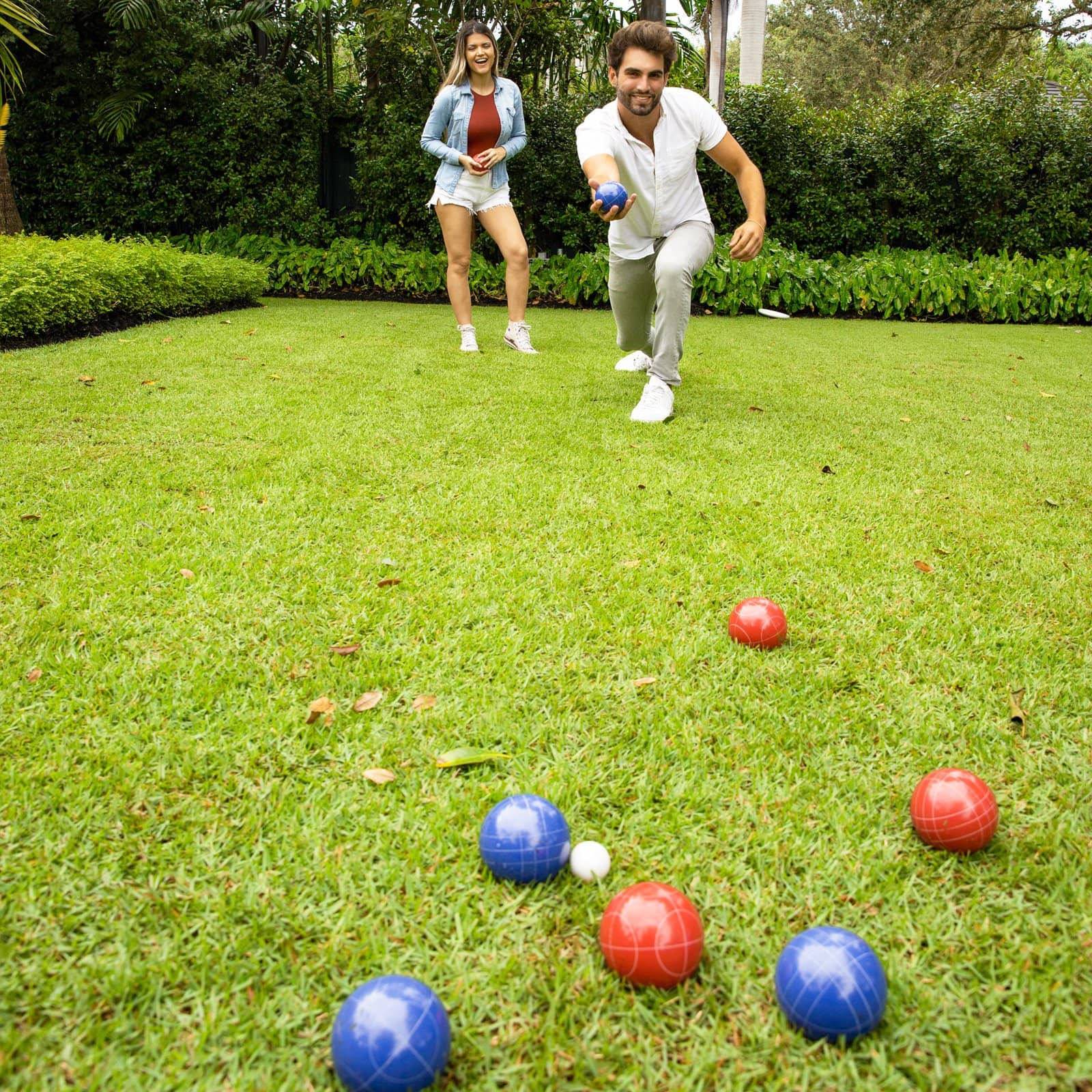 Bocce Set with a Storage Bag YardCandy