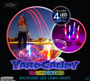 Illuminated LED Lawn Darts Game YardCandy