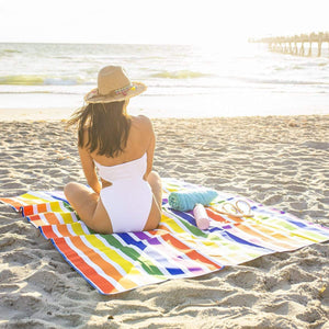 Picnic Blanket Rainbow Print YardCandy