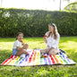Picnic Blanket Rainbow Print YardCandy