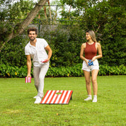 Wooden Cornhole Board Stars & Stripes YardCandy