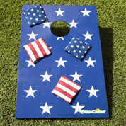 Wooden Cornhole Board Stars & Stripes YardCandy