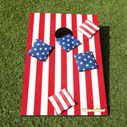 Wooden Cornhole Board Stars & Stripes YardCandy
